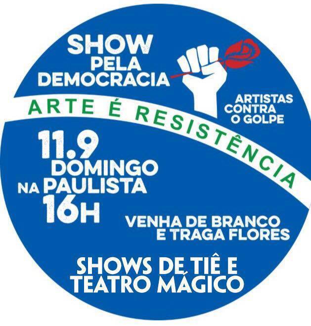 show pela democracia paulista 11 9