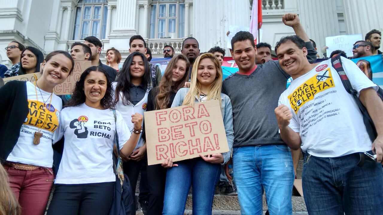 arizla oliveira matheus santos presidente upes pr e galera