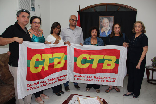 fidel cuba ctb condolencia