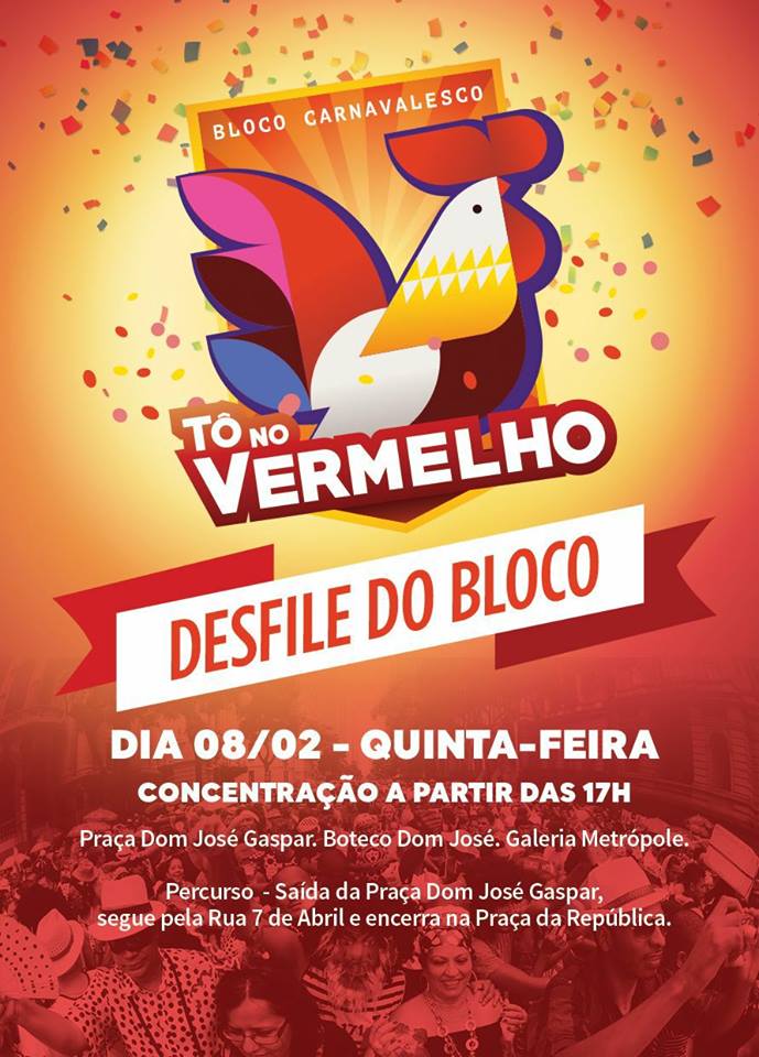 to no vermelho desfile 2018 1