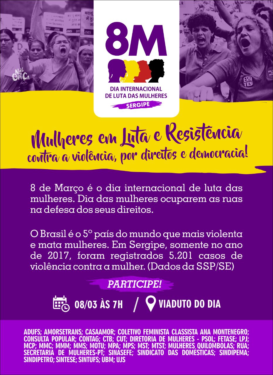 ctb se mulheres em luta 8m