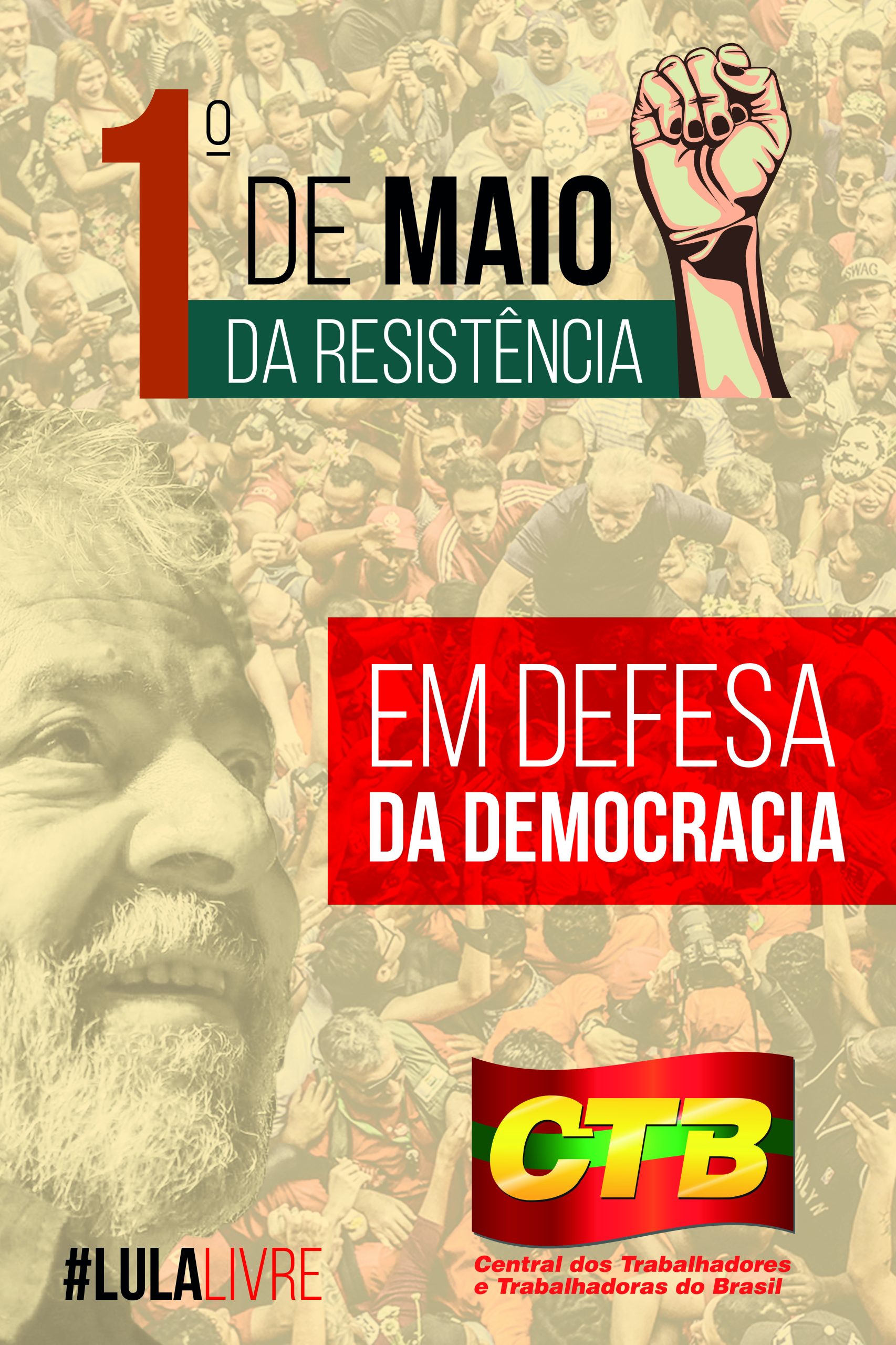 1 de maio Pirulito 40×60 democracia