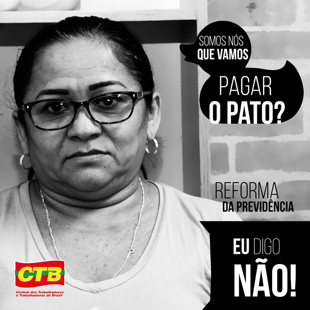 Ctb contra a reforma da previdencia campanha 20180215 01