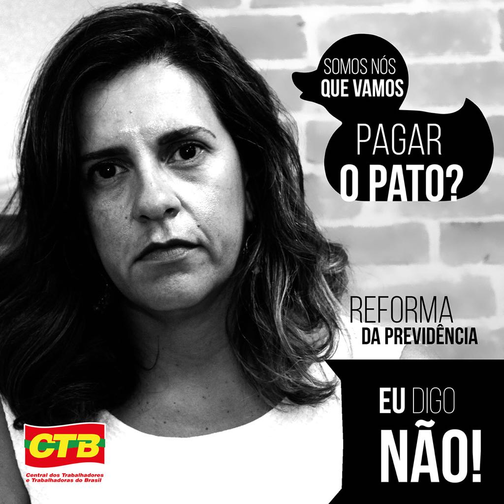 Ctb contra a reforma da previdencia campanha 20180215 09