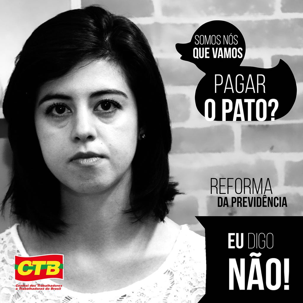 Ctb contra a reforma da previdencia campanha 20180215 11