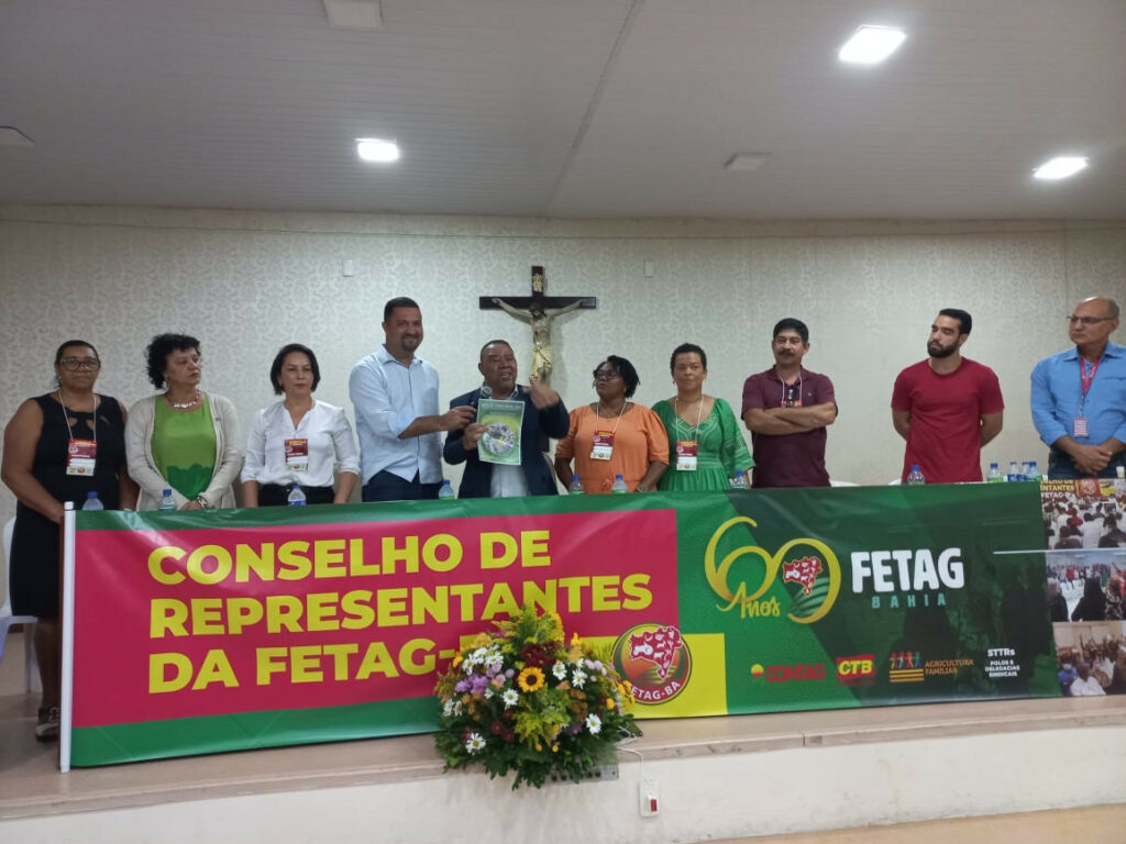 Rosa de Souza destaca força da Fetag-BA e do sindicalismo rural