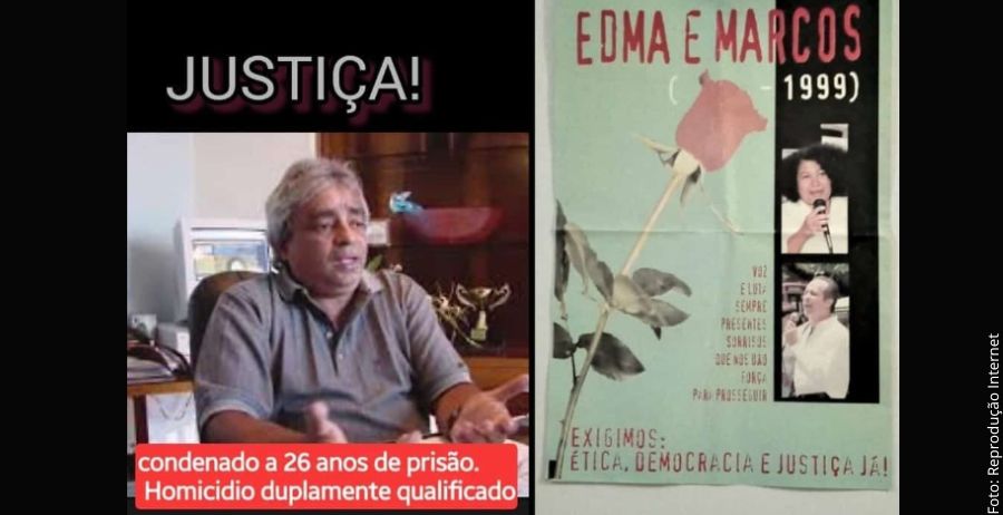 Após 25 anos, Justiça para Edma e Marcos Valadão!