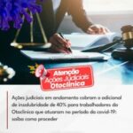 Tribunal determina execução individual de ações por adicional de insalubridade na OTOCLÍNICA: Sindsaúde Ceará orienta trabalhadores sobre próximos passos