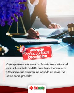 Tribunal determina execução individual de ações por adicional de insalubridade na OTOCLÍNICA: Sindsaúde Ceará orienta trabalhadores sobre próximos passos