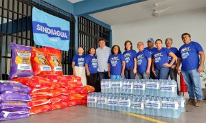 Sindiagua realiza doações às vítimas das enchentes no Rio Grande do Sul