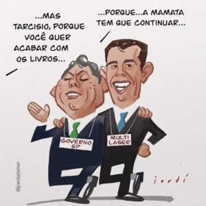 Cada vez mais o governo de São Paulo mostra a sua cara fascista e seu ódio à educação pública