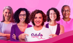 Outubro Rosa realça a necessidade de atenção à saúde da mulher