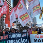 CTB e demais centrais sindicais realizam ato na Avenida Paulista contra juros altos