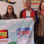 CTB recebe coordenador da FSM na América Latina e Caribe em visita institucional
