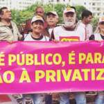 CTB marca presença em grande ato na avenida paulista contra o desmonte dos serviços públicos promovido por tarcísio