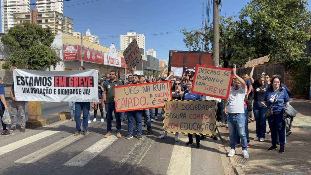 CTB Goiás manifesta apoio à greve dos Técnico-Administrativos da UEG e denuncia autoritarismo de Caiado