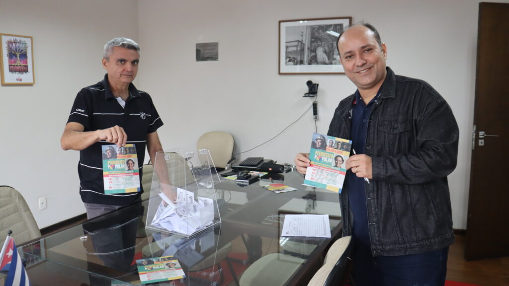 CTB participa do Plebiscito Popular por um Brasil mais justo e convoca categoria a votar
