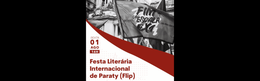 Sindicato dos Comerciários do RJ lança Atlas sobre a Escala 6×1 na Flip em Paraty