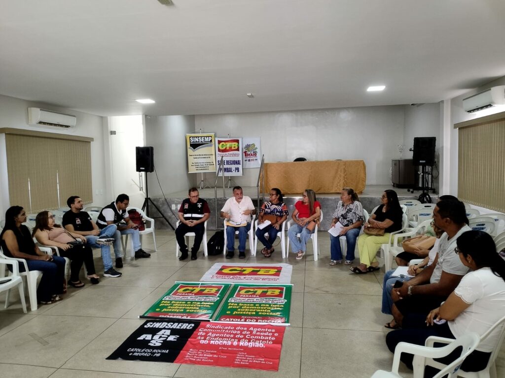 CTB-PB reúne quatro regionais da CTB no Sertão da Paraíba