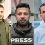 Israel mata mais 3 jornalistas na Faixa de Gaza