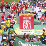 CTB se destaca na Marcha da Classe Trabalhadora com materiais pelo fim da escala 6×1