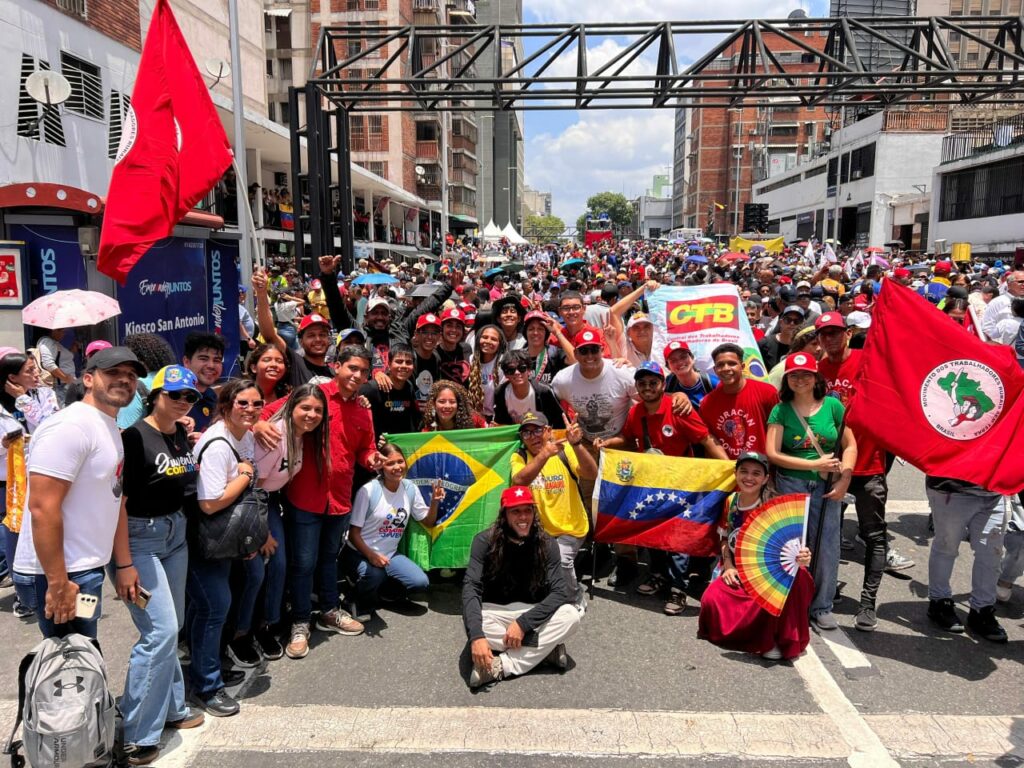CTB participa de brigada internacional e destaca papel das comunas como expressão do poder popular na Venezuela