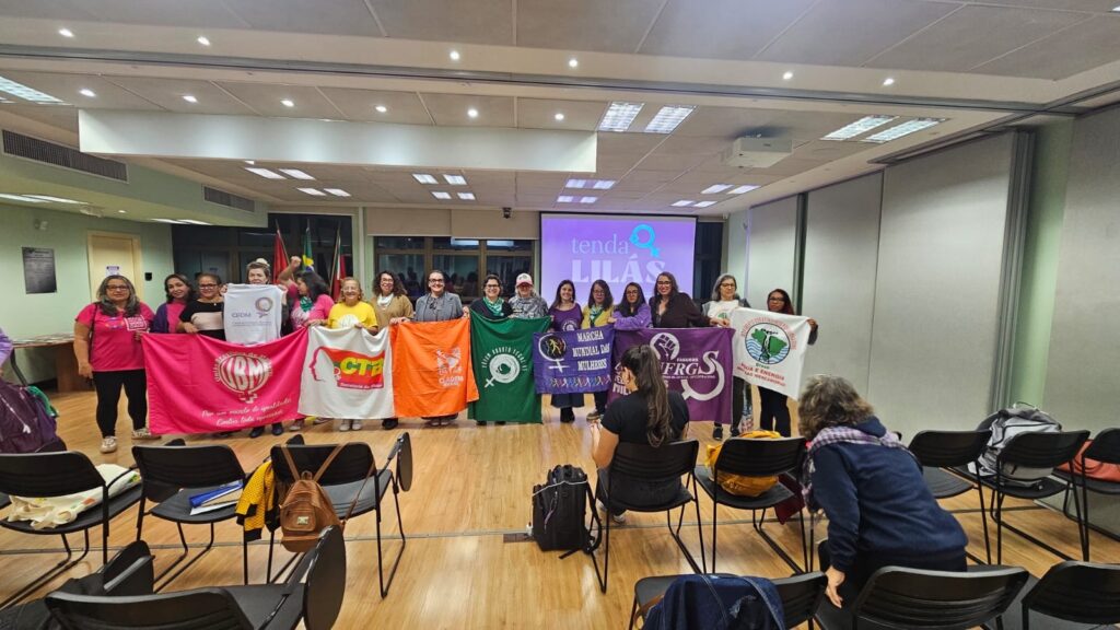 CTB-RS participa da “Roda de Saberes” com ministra Márcia Lopes e reforça luta pelas pautas das mulheres