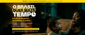 Brasil Quer + Tempo. Pelo fim da 6×1: CTB convoca para ampliar mobilização nacional