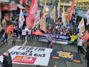 CTB-SP participa de ato em defesa do PIX, da soberania nacional e pelo fim da escala 6×1