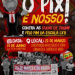 CTB-SP convoca a classe trabalhadora para ato na 25 de Março contra as taxas de Trump e pelo fim da escala 6×1