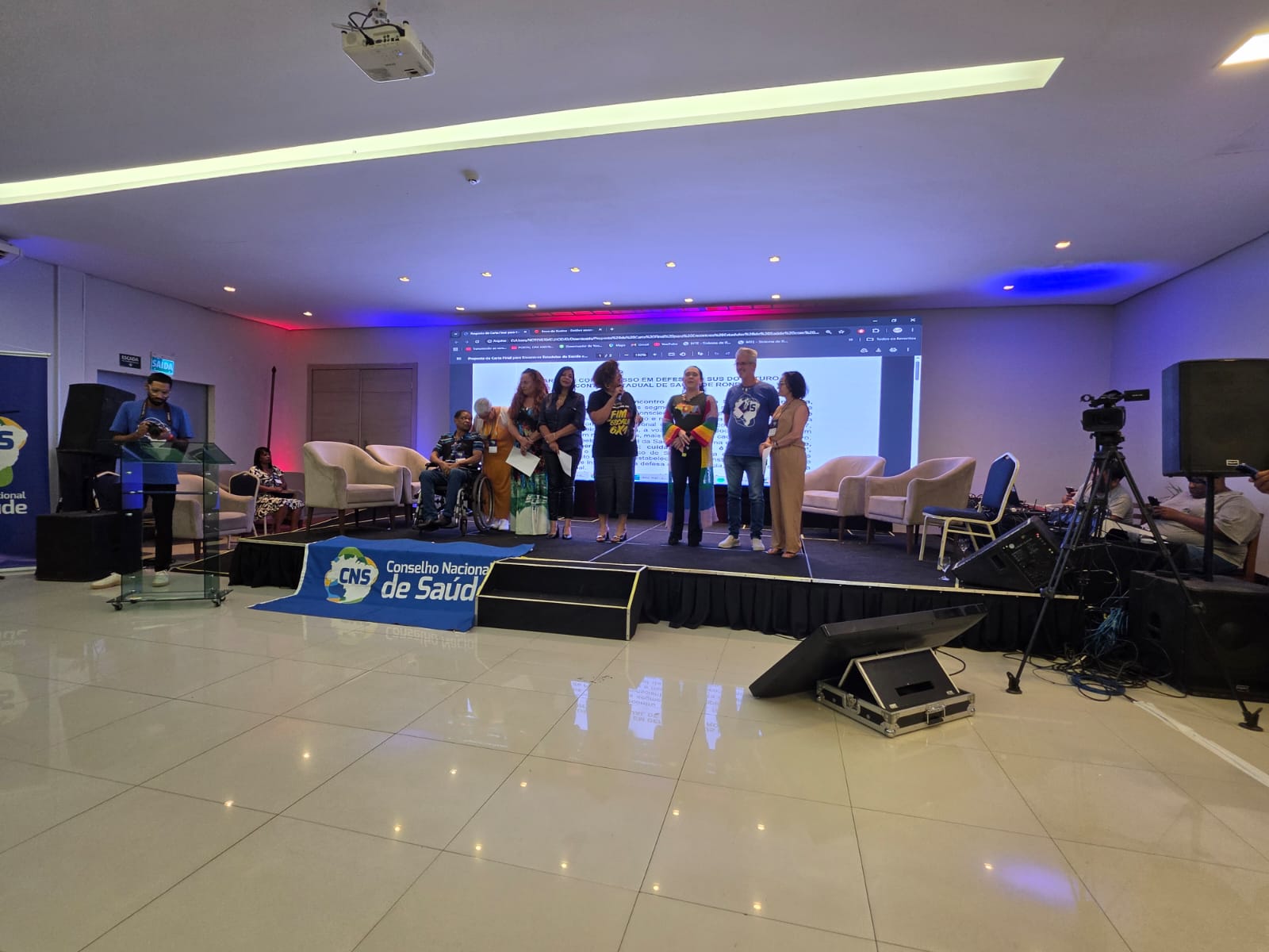 CTB fortalece atuação na saúde durante Conferência Estadual em Rondônia