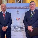 CTB representa os trabalhadores brasileiros no 15º Fórum Sindical do BRICS, na Índia