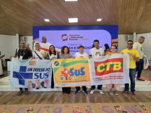 CTB fortalece atuação na defesa do SUS e participa da formação nacional de educadores populares em saúde