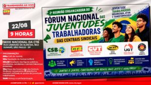 CTB sedia reunião nacional da juventude trabalhadora que debate organização e unidade sindical