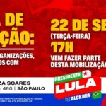CTB convoca para Plenária Nacional de Mobilização na reta final da campanha Lula Presidente